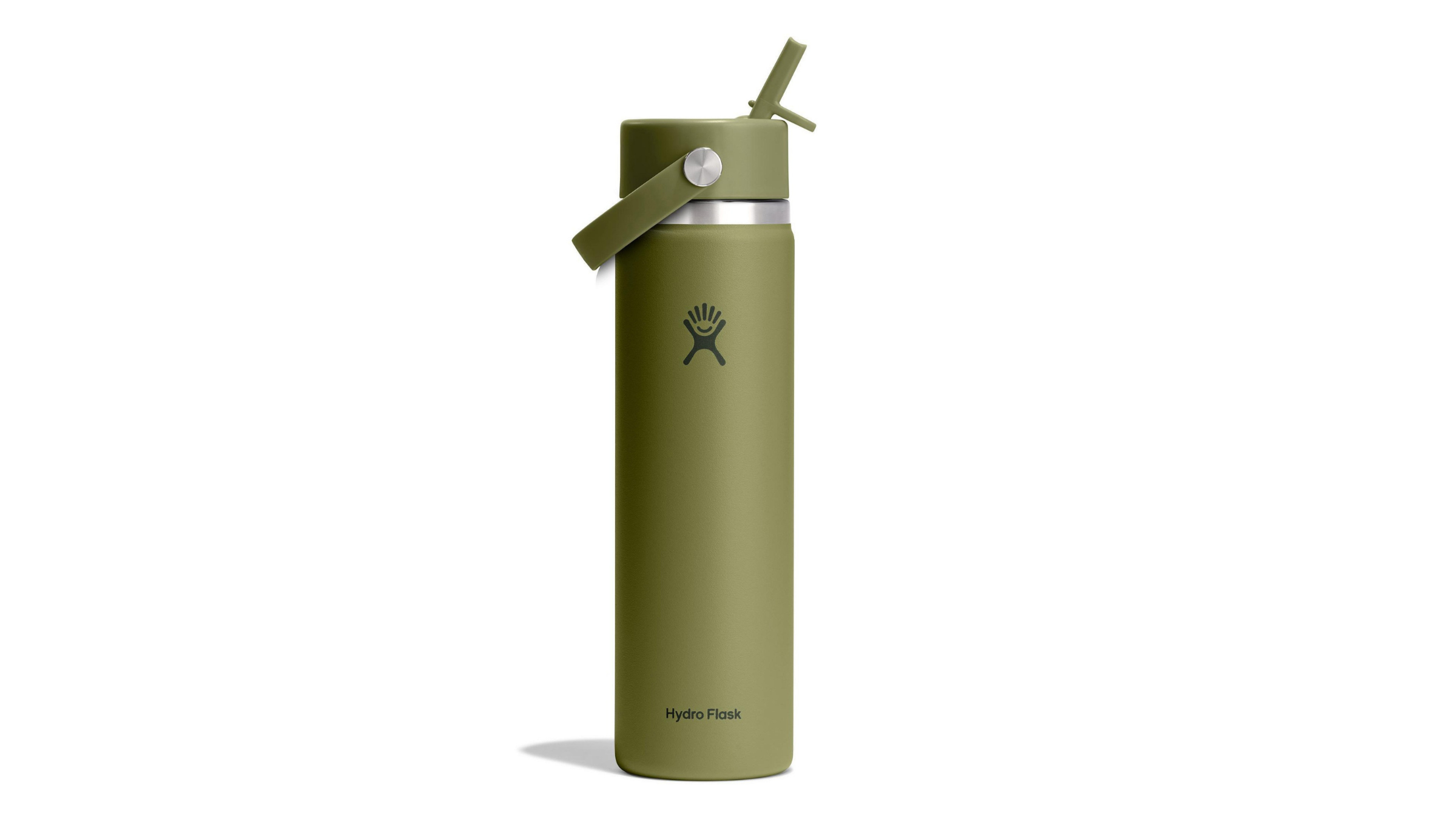 olive green hydroflask water bottle