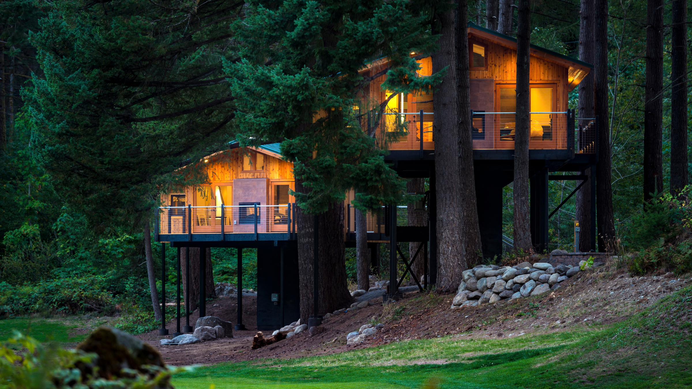 Stay in a Treehouse, Eat S'mores, Run for Days—These Glamping Getaways Are Perfect for Runners