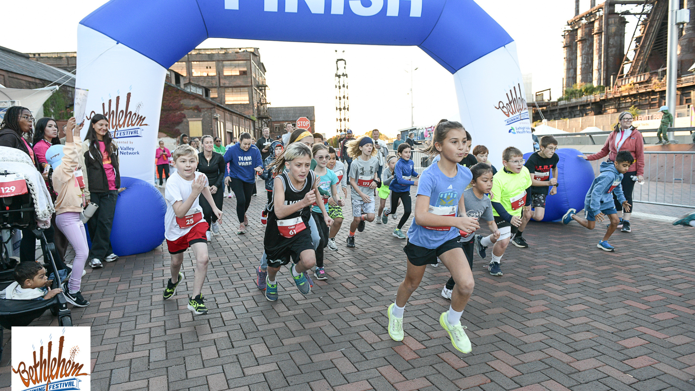 kids running bethlehem race