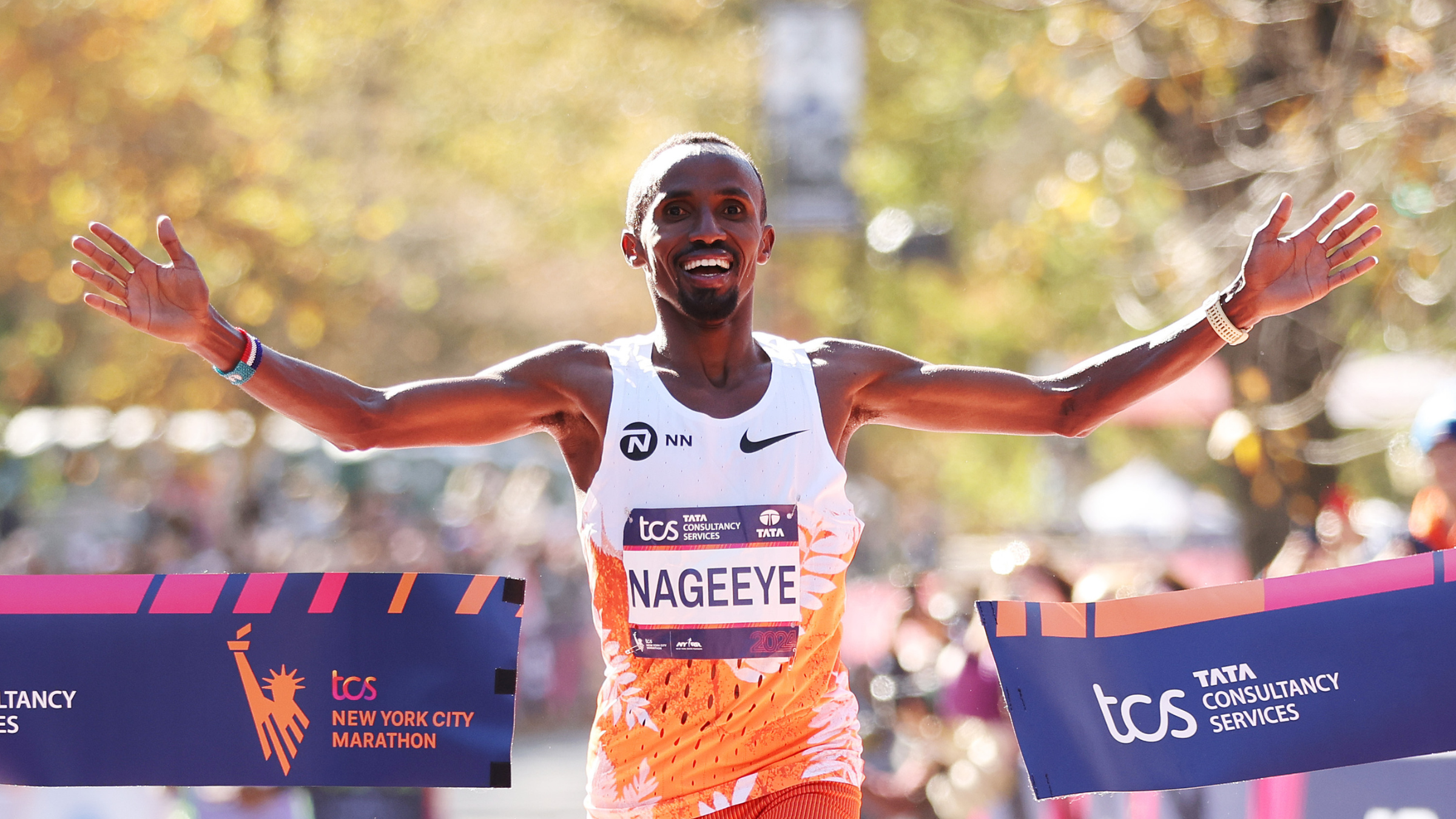 abdi nageeye wins 2024 new york city marathon